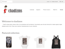 Tablet Screenshot of chadizms.com